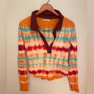Free People Boho button up top